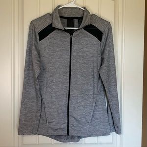 Champion Women’s Zip Up Jacket, Size Small, Black & White, NWOT